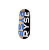 RYSE Split Logo Fingerboard Deck Blue Black 34mm OG Asgard