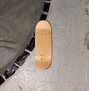 RYSE Stack Logo Fingerboard Deck White Yellow 32mm OG Midgard