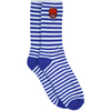 Spitfire Bighead Fill Stripe Socks White Blue Onesize