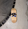RYSE Block Logo Fingerboard Deck Natural Black 34mm OG Asgard