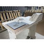 USAFBL Stage1 Fingerboard Park Table with Stand Natural 3x5