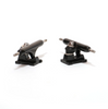 Flatface Fire Fingerboard Trucks Black 32mm