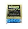 Flatface Blistered Blackriver Fingerboard Wheels Urethane Blue Sparkle 72d Ultra V3