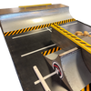 Warehouse Hazard Fingerboard Park Yellow Grey 4x6