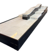 WAREHOUSE Ramps Tile Fingerboard Park Black White 1x5