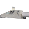 ALUMINUM WELD FINGERBOARD PARK SILVER 18x30