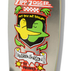 Krooked Wilson Zogger Skateboard Deck Silver 10.75x14.2WB