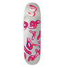 There Marbie Soup Skateboard Deck Silver Pink 8.5x14