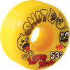 SNOT SOX LEMON DROPS CONICAL 53MM 99A YELLOW WHEELS SET