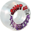 SNOT VILLANI CONICAL 54MM 99A CLEAR WHEELS SET
