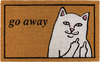 RIP N DIP GO AWAY DOOR MAT RUG BROWN