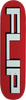 FLIP SQUARED LOGO SKATEBOARD DECK 8.0 RED