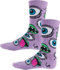 HEROIN MUTANT CREW SOCKS PURPLE