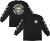 SPITFIRE DEATHMASK CLASSIC SLEEVE GLOW LS XXLARGE BLACK
