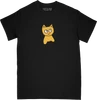 MEOW BIG CAT SS SMALL BLACK