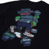 Heroin Swampy Stomp Tee Black