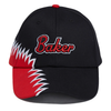 Baker Snap on Snapback Black Red One Size