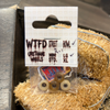 WTFD R1 Bowl Fingerboard Wheels Tan Clear Brown LG 8mx5m 60d