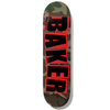 Baker Tyson Peterson Logo Camo Skateboard Deck Camo 8.25x14wb