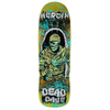 Heroin Dead Dave K02 Mummy Skateboard Deck Gold 10.1x14.1wb