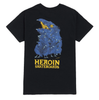 Heroin Crow Tee Black Large