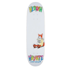 Heroin Hayate Fox Egg Skateboard Deck White 8.75x14wb