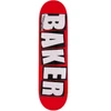 Baker Brand Logo Skateboard Deck Red Black White 8.25