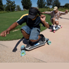 Loaded Fathom Strata Dad Bod Skateboard Complete Natural Black 9.25x33