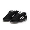 Etnies Callicut Foundation Skate Shoes Black White Black
