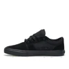 Etnies Barge LS Foundation Skate Shoes Triple Black