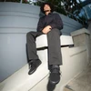Etnies Barge LS Foundation Skate Shoes Triple Black