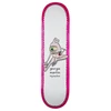 Toy Machine Martin Stretch Skateboard Deck White 8.25x14WB