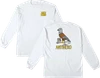 ANTI HERO BERES FIRST LONGSLEEVE LARGE WHITE MULTI