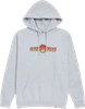 SPITFIRE OG SPLIT FADE FILL HOODIE SWEATSHIRT MEDIUM GREY HEATHER