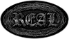 REAL BARBED OVAL 5" DECAL STICKER