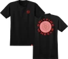 SPITFIRE CLASS TSHIRTIC '87 SWIRL FILL SS TSHIRT MEDIUM BLACK RED WHT