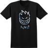SPITFIRE APRIL CHROME BIGHEAD SS TSHIRT SMALL BLACK