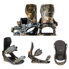 Flux XF Plus Snowboard Bindings 2627 Grey Black Medium