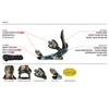Flux XF Plus Snowboard Bindings 2627 Grey Black Medium