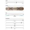 K2 Medium Snowboard 2627 Tan 155