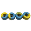 LC Bowl Shape Urethane Fingerboard Pro Wheels Blue Yellow 8.5mm 65D