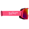 Pit Viper Backslap Snow Goggles The Barb Rose Small