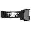 Pit Viper Backslap Snow Goggles The Exec Silver Large