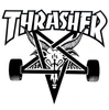 SF x Thrasher Wheel Keychain Natural Black One Size