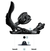 Jones Mercury Bindings 2627 Eclipse Black Medium