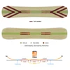 Never Summer Llama Snowboard 2627 White Purple Green 156