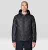 Mountain Hardwear Apres Pro Insulated Hood Jacket Mens Purple Sage Shark