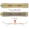 Never Summer Valhalla Snowboard 2627 Black Blue 156