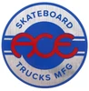 Ace Skateboard Hardware Black 1" Phillips