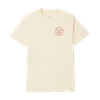 Brixton Oath V Standard SS Tshirt Cream Red